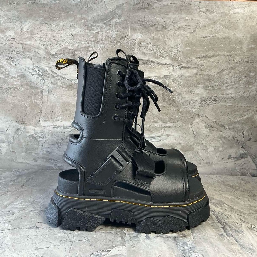 Dr.Martens MATTISON Leather Gladiator Sandals - Picture 11 of 11